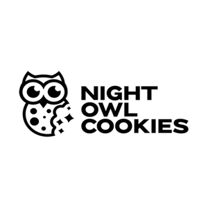 nightowlcookieco brand logo for nightowlcookieco.com