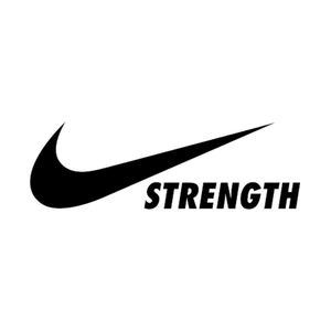Nike Strength brand logo for nikestrength.com