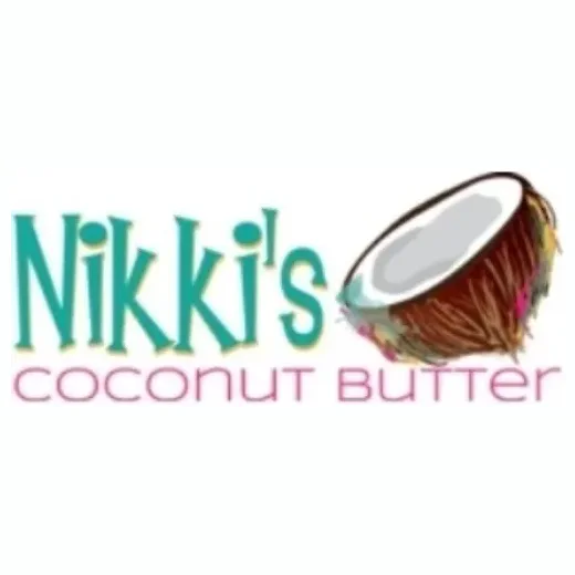 nikkiscoconutbutter brand logo for nikkiscoconutbutter.com