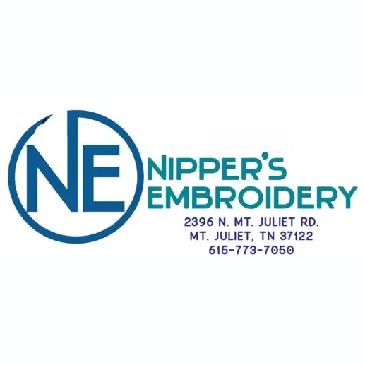nippersembroidery brand logo for nippersembroidery.com
