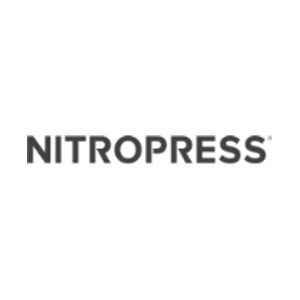 nitropress brand logo for nitropress.com