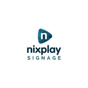 nixplaysignage brand logo for nixplaysignage.com