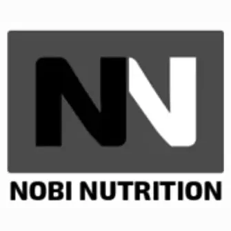 nobinutrition brand logo for nobinutrition.com
