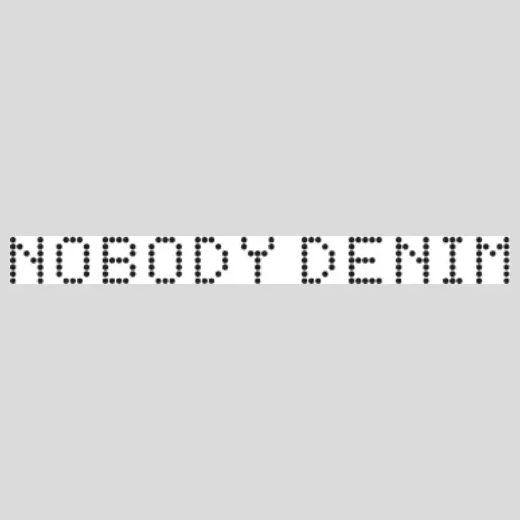 nobodydenim brand logo for nobodydenim.com