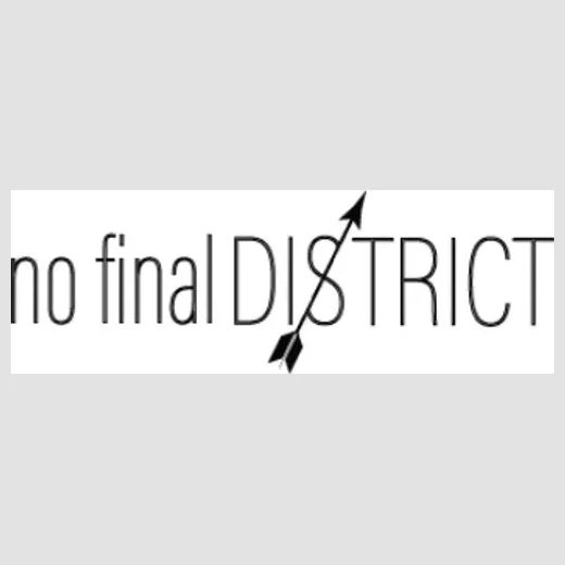 nofinaldistrict brand logo for nofinaldistrict.com