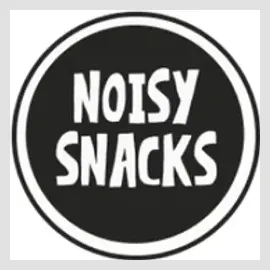 noisysnacks brand logo for noisysnacks.com