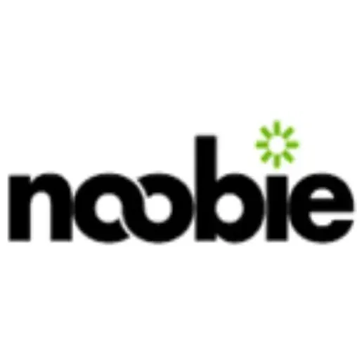 noobie brand logo for noobie.com