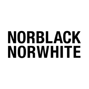 norblacknorwhite brand logo for norblacknorwhite.com