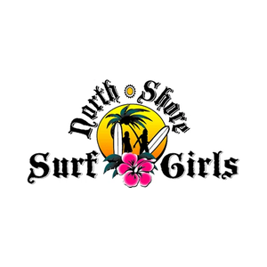 northshoresurfgirls brand logo for northshoresurfgirls.com