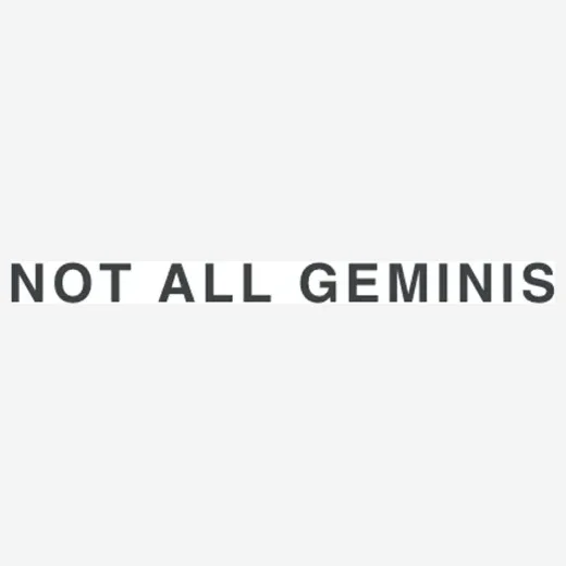 notallgeminis brand logo for notallgeminis.com