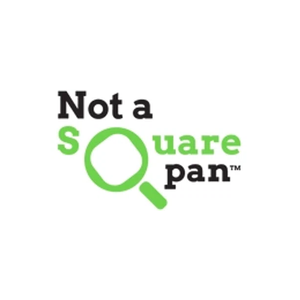 notasquarepans brand logo for notasquarepans.com