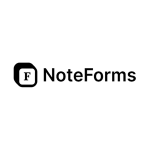 noteforms brand logo for noteforms.com