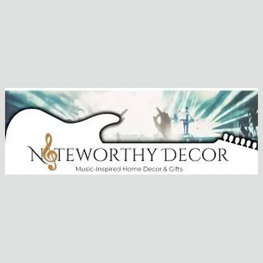 noteworthydecor brand logo for noteworthydecor.store