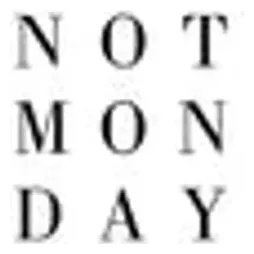 notmonday brand logo for notmonday.com