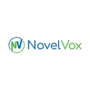 novelvox brand logo for novelvox.com