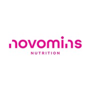 Novomins brand logo for novomins.com