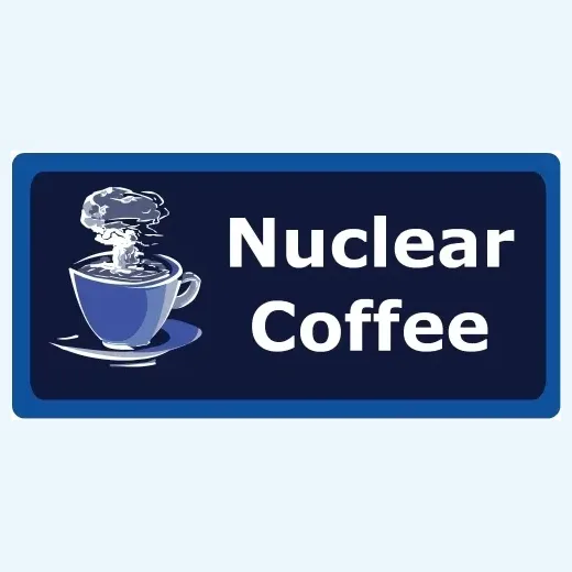nuclear brand logo for nuclear.coffee