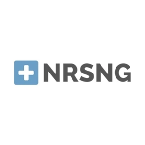 nursing brand logo for nursing.com