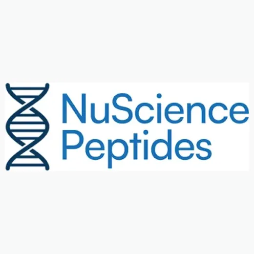 nusciencepeptides brand logo for nusciencepeptides.com