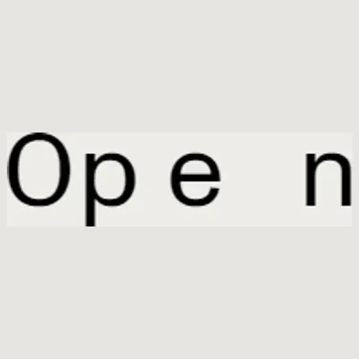 o-p-e-n brand logo for o-p-e-n.com