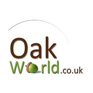Oak World brand logo for oakworld.co.uk