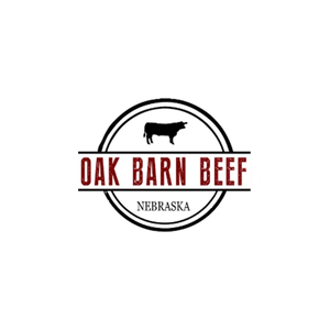 oakbarnbeef brand logo for oakbarnbeef.com