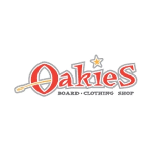 oakiesboardshop brand logo for oakiesboardshop.com