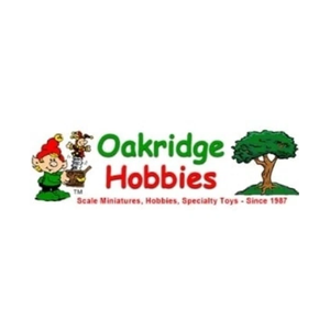 oakridgehobbies brand logo for oakridgehobbies.com