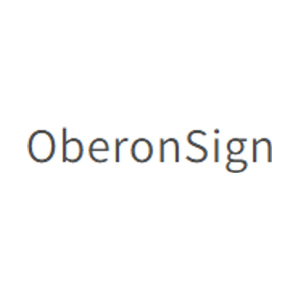 oberonsigns brand logo for oberonsigns.com