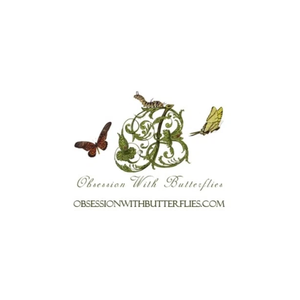 obsessionwithbutterflies brand logo for obsessionwithbutterflies.com