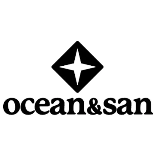 Ocean and San brand logo for oceanandsan.com