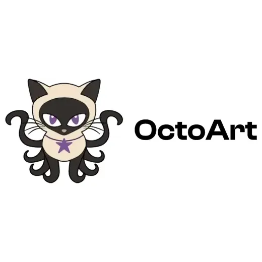 Vercel brand logo for octoart.vercel.app