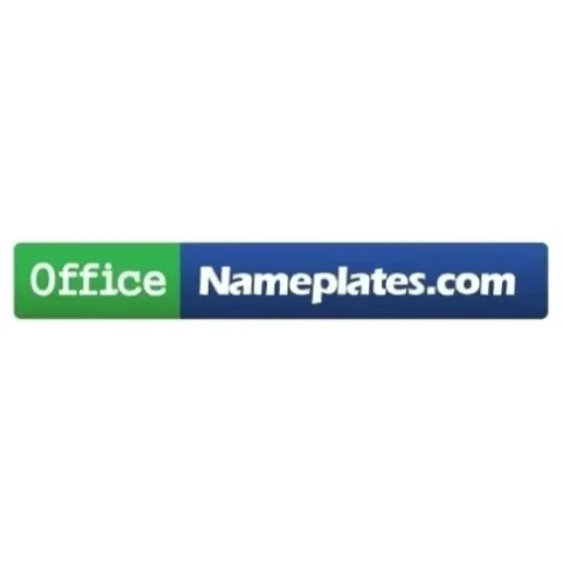officenameplates brand logo for officenameplates.com
