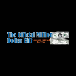 officialmilliondollarbill brand logo for officialmilliondollarbill.com