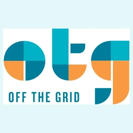 offthegrid brand logo for offthegrid.com