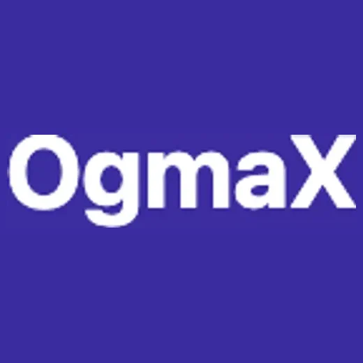 ogmax brand logo for ogmax.xyz