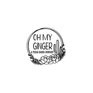 ohmygingertx brand logo for ohmygingertx.com