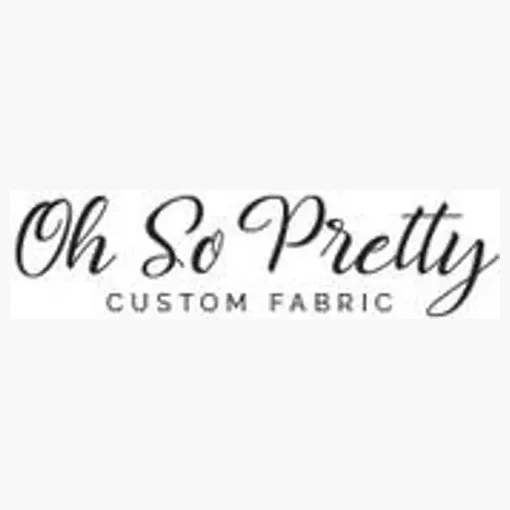 ohsoprettycustomfabric brand logo for ohsoprettycustomfabric.com