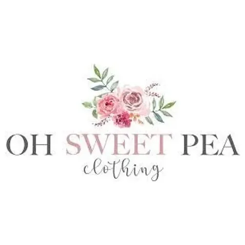 ohsweetpeaclothing brand logo for ohsweetpeaclothing.com