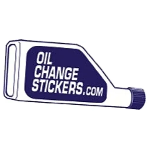 oilchangestickers brand logo for oilchangestickers.com