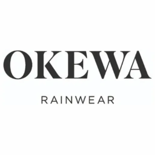 okewarainwear brand logo for okewarainwear.com