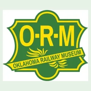 oklahomarailwaymuseum brand logo for oklahomarailwaymuseum.org