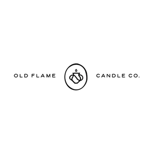 oldflamecandleco brand logo for oldflamecandleco.com