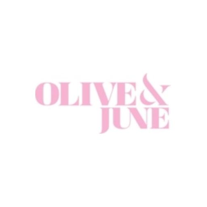 Olive & June brand logo for oliveandjune.com