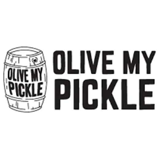 olivemypickle brand logo for olivemypickle.com