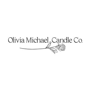 oliviamichaelcandle brand logo for oliviamichaelcandle.co