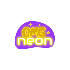omgneon brand logo for omgneon.com