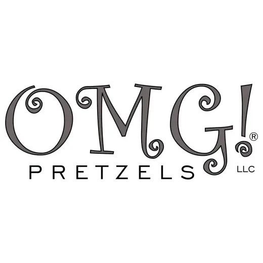 omgpretzels brand logo for omgpretzels.com