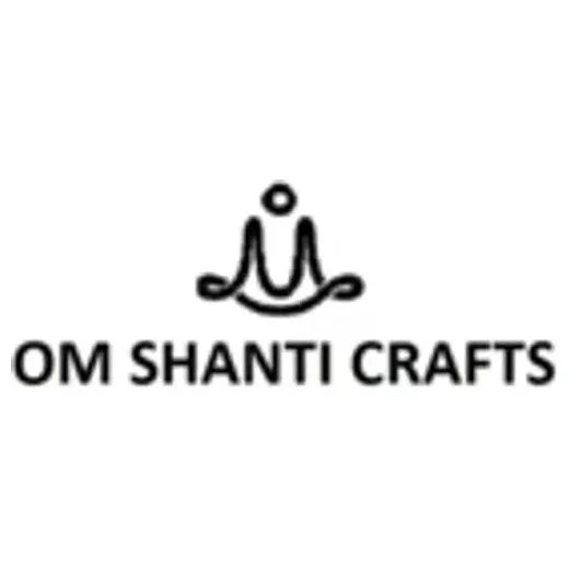 omshanticrafts brand logo for omshanticrafts.com