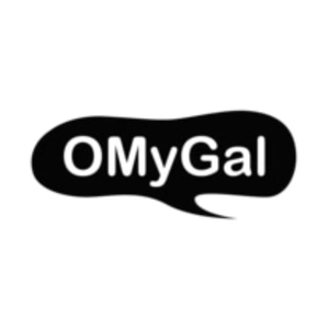 omygal brand logo for omygal.com